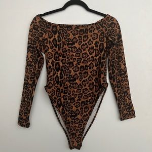Animal Print Bodysuit